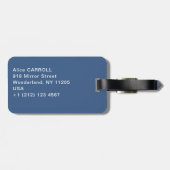 Étiquette À Bagage Claude Monet - Lys à eau, effet du soir (Dos horizontal)