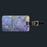 Étiquette À Bagage Claude Monet - Lys d'eau<br><div class="desc">Nymphéas d'eau par Claude Monet en 1916-1919</div>