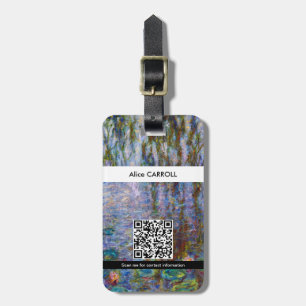 Étiquette À Bagage Claude Monet - Nymphéas