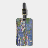 Étiquette À Bagage Claude Monet - Nymphéas / Nymphéas (Devant Vertical)
