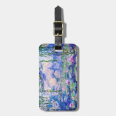 Étiquette À Bagage Claude Monet - Nymphéas / Nymphéas 1919 (Devant Vertical)