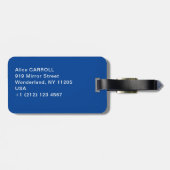 Étiquette À Bagage Claude Monet - Nymphéas / Nymphéas 1919 (Dos horizontal)