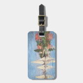 Étiquette À Bagage Claude Monet - Regattas à Argenteuil (Devant Vertical)