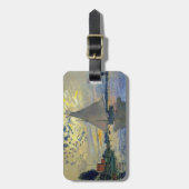 Étiquette À Bagage Claude Monet - Voilier au Petit-Gennevilliers (Devant Vertical)