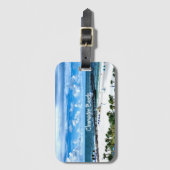 Étiquette À Bagage Clearwater Beach, Floride, (Devant Vertical)