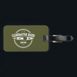 Étiquette À Bagage Clearwater River Idaho Kayak<br><div class="desc">La rivière Clearwater de Middle Fork Dans l'Idaho comprend les rivières Lochsa et Selway et une partie de la route d'exploration de Lewis et Clark le long de la rivière Lochsa.</div>