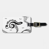 Étiquette À Bagage Climactic G Clef (Devant horizontal)