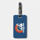 Étiquette À Bagage Clingmans Dome Sun Eagle (Dos Vertical)