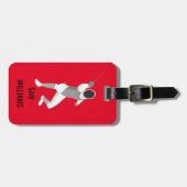 Étiquette À Bagage Clôture (Devant horizontal)