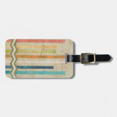 Étiquette À Bagage Clôtures papier 2-up IV (Devant horizontal)