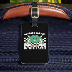Étiquette À Bagage Clover le plus froid dans le Patch St Patrick's Da