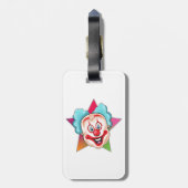 Étiquette À Bagage Clown (Dos Vertical)
