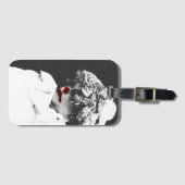 Étiquette À Bagage Clown 3 bc ltcnm (Devant Horizontal)