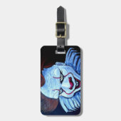 Étiquette À Bagage Clown : Mal (Devant Vertical)