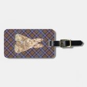 Étiquette À Bagage Cochran Tartan (Devant horizontal)