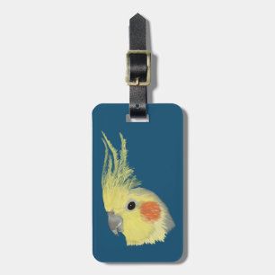 Étiquette À Bagage Cockatiel