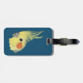 Étiquette À Bagage Cockatiel (Dos horizontal)