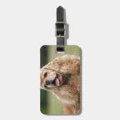 Étiquette À Bagage Cocker mignon (Devant Vertical)