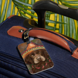 Étiquette À Bagage Cocker Spaniel Américain 