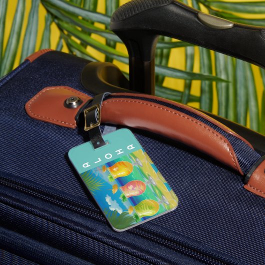 Étiquette À Bagage Cocktail (Insitu Rectoal 1)