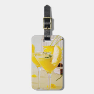 Étiquette À Bagage Cocktail d'ananas et de gingembre Fresca