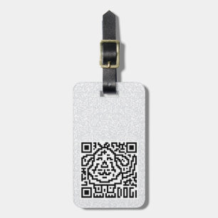 Étiquette À Bagage Code de QR le chien