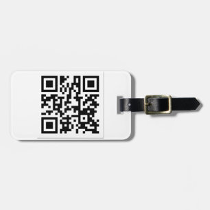 Étiquette À Bagage Code Derrick de QR l'artiste