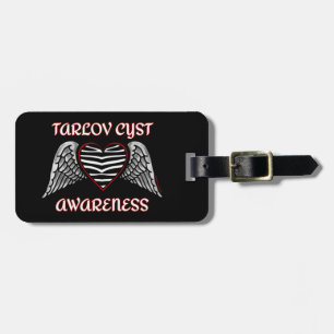 Étiquette À Bagage Coeur/Ailes...Cyst Tarlov