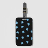 ÉTIQUETTE À BAGAGE COEUR AMOUR (Devant Vertical)