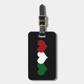 Étiquette À Bagage Coeur de l'Italie (Devant Vertical)