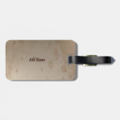 Étiquette À Bagage Coeur Encouragement Religieux, Grunge (Dos horizontal)