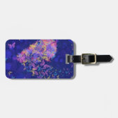 Étiquette À Bagage Coeur papillon - Amour (Devant horizontal)