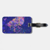 Étiquette À Bagage Coeur papillon - Amour (Dos horizontal)