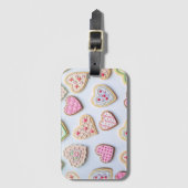 Étiquette À Bagage Coeurs de la Saint Valentin (Devant Vertical)