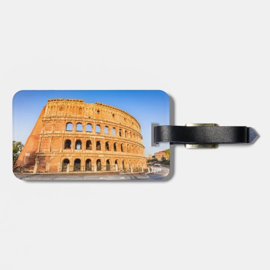 Étiquette À Bagage Colisée (Dos horizontal)