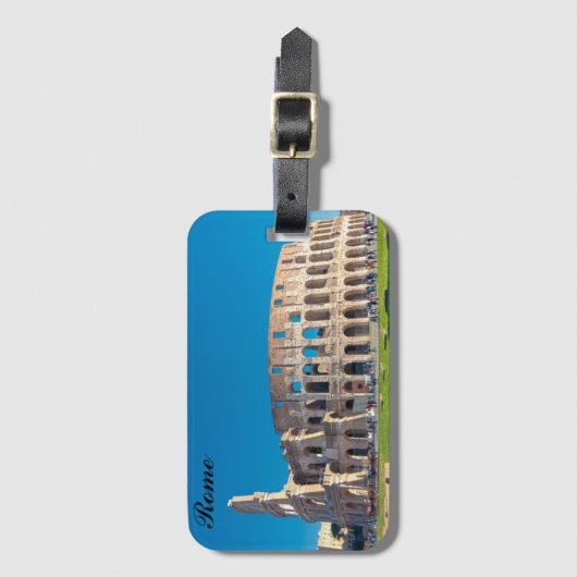 Étiquette À Bagage Colisée, Rome (Devant Vertical)