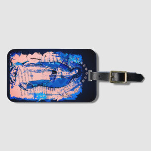 Étiquette À Bagage Collage de Notre-Dame de Guadalupe