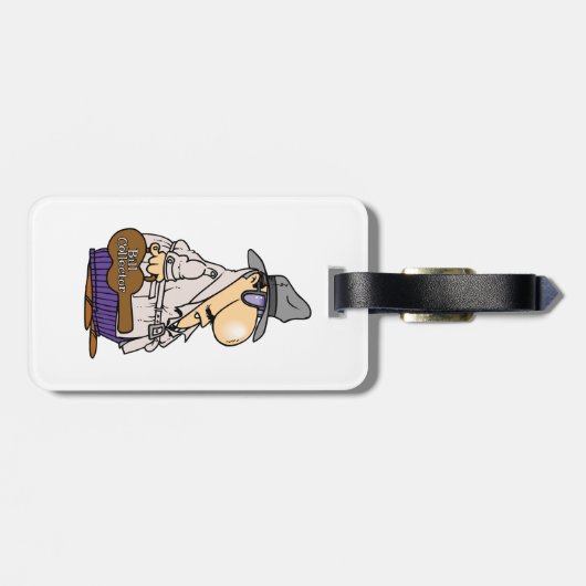 Étiquette À Bagage Collecteur de factures (Dos horizontal)