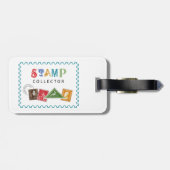 Étiquette À Bagage Collecteur de timbres (Dos horizontal)