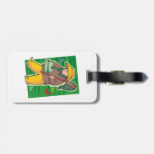 Étiquette À Bagage Collecteur papillon (Dos horizontal)