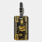 Étiquette À Bagage Collection de millions de dollars américains (Devant Vertical)