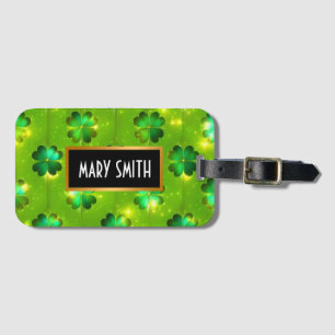 Étiquette À Bagage Collection de trèfle de la Saint Patrick populaire