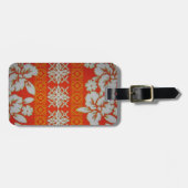ÉTIQUETTE À BAGAGE COLLECTION D'HAWAÏ ALOHA (Devant horizontal)