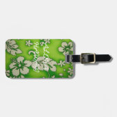 ÉTIQUETTE À BAGAGE COLLECTION D'HAWAÏ ALOHA (Devant horizontal)