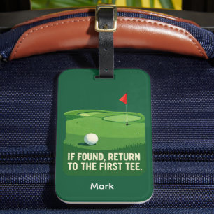 Étiquette À Bagage Collection drôle d'étiquettes de sac de golf pour