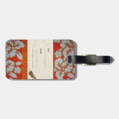 ÉTIQUETTE À BAGAGE COLLECTION HAWAI ALA (Dos horizontal)