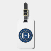 Étiquette À Bagage Colombie Caroline du Sud (Devant Vertical)