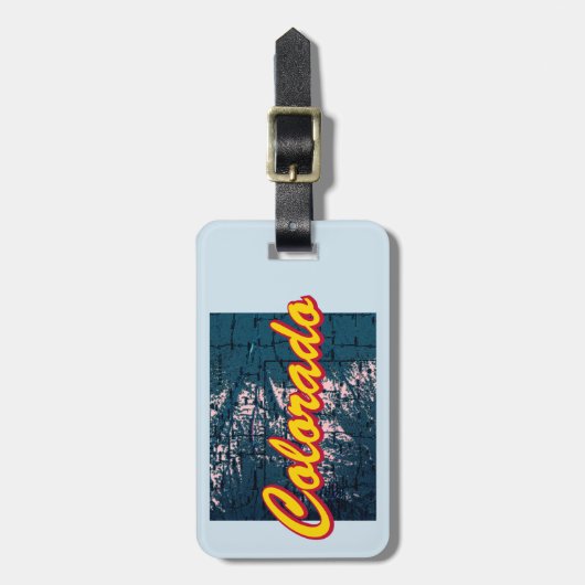 Étiquette À Bagage Colorado (Devant Vertical)