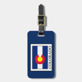 Étiquette À Bagage Colorado (Devant Vertical)