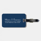 Étiquette À Bagage colorado c (Dos horizontal)